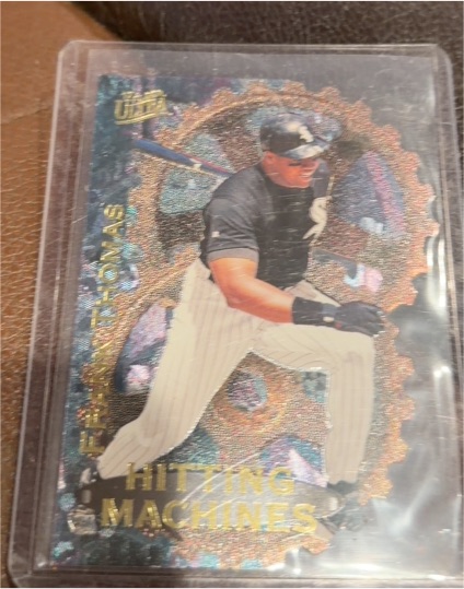 1997 Fleer Ultra #3 Frank Thomas Hitting Machines — front