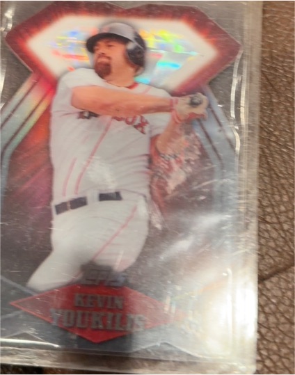 2011 Topps Diamond Anniversary Die Cut #DDC-128 Kevin Youkilis — front