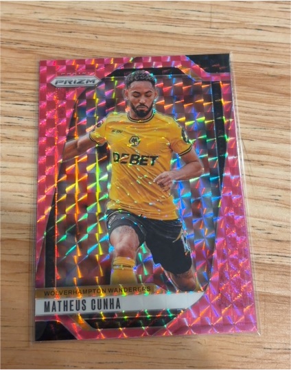 2024-25 Panini Prizm Premier League #221 Matheus Cunha — front