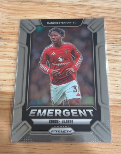 2023-24 Panini Prizm Premier League #38 Kobbie Mainoo — front
