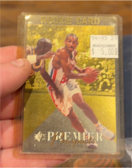 1994-95 Upper Deck SP Premier Prospects #3 Grant Hill — front