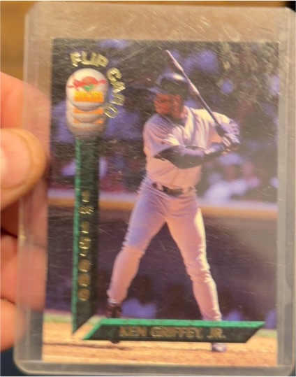 1994 Signature Rookies Flip Card Ken Griffey Jr. — front