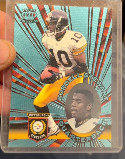 1996 Pacific Invincible #I-119 Kordell Stewart — front