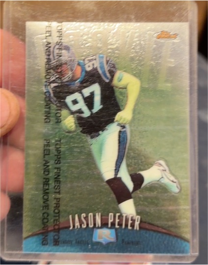 1998 Topps Finest #136 Jason Peter — front