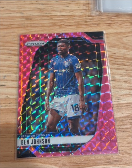 2024-25 Panini Prizm Premier League #278 Ben Johnson — front