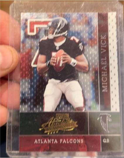 2002 Playoff Absolute Memorabilia #96 Michael Vick — front