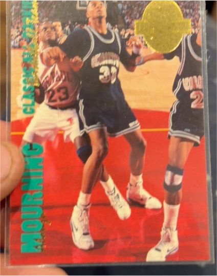 1993 Classic Four Sport #316 Alonzo Mourning — front