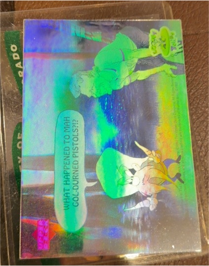 1993 Upper Deck Looney Tunes Hologram #NNO Yosemite Sam — front