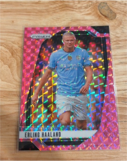 2024-25 Panini Prizm Premier League #9 Erling Haaland — front