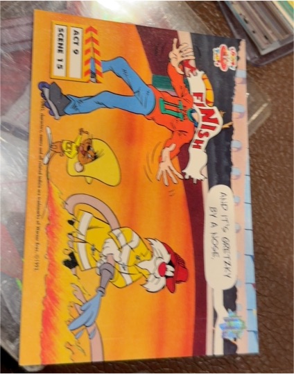 1993 Upper Deck Looney Tunes #Act 9 Scene 15 Wayne Gretzky — front