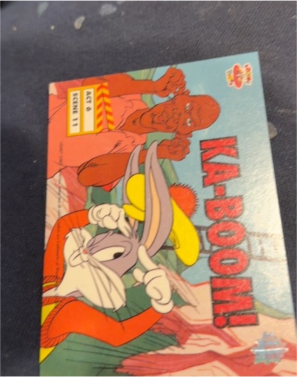 1993 Upper Deck Looney Tunes #Act 6 Scene 11 Michael Jordan KA-BOOM — front