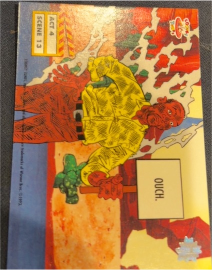 1993 Upper Deck Adventures in 'Toon World Act 4 Scene 13 Robert Taylor — front