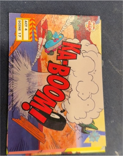 1993 Upper Deck Adventures in Toon World KA-BOOM Act 4 Scene 17 — front