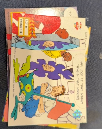 1968 Rowan & Martin Laugh-in Card — front