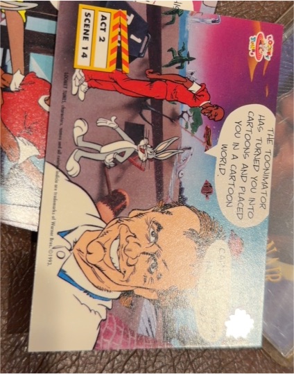 1993 Upper Deck Looney Tunes #Act 2 Scene 14 Michael Jordan — front