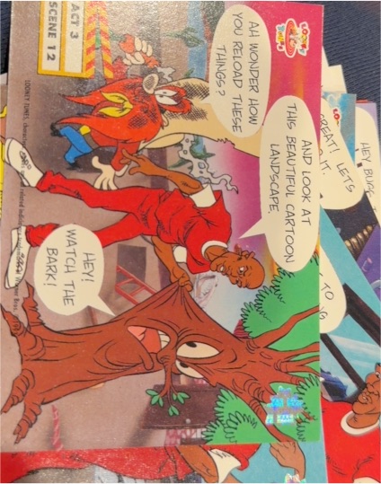 1993 Upper Deck Michael Jordan Yosemite Sam Toon World (Act 3 Scene 12) — front
