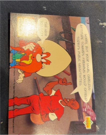 1993 Upper Deck Looney Tunes #Act 3 Scene 9 Yosemite Sam — front
