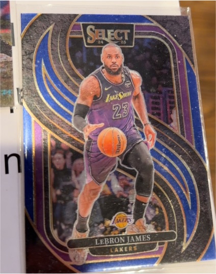 2024-25 Panini Select Premier Level #111 LeBron James — front