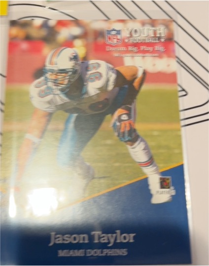 2003 Sports Illustrated for Kids #285 Jason Taylor — front