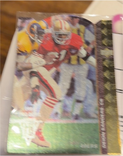 1994 Upper Deck SP #196 Deion Sanders — front