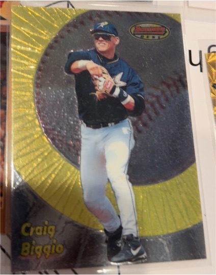 1998 Bowman's Best #61 Craig Biggio — front