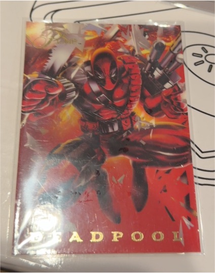 1994 Flair Marvel Power Blast #16 Deadpool — front