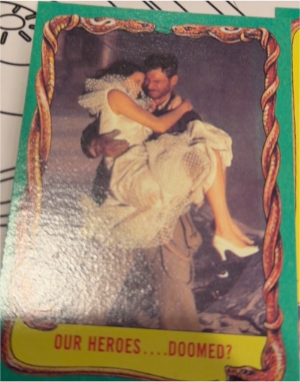 1981 Topps Raiders of the Lost Ark #56 Our Heroes....Doomed? — front
