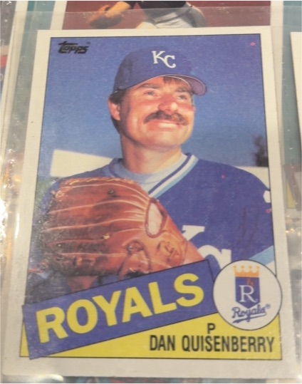 1985 Topps #270 Dan Quisenberry — front