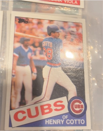 1985 Topps #267 Henry Cotto — front