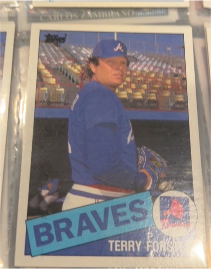 1985 Topps #248 Terry Forster — front