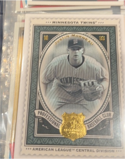 2009 SP Legendary Cuts #33 Justin Morneau — front