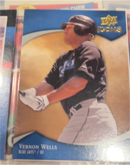 2009 Upper Deck Icons #99 Vernon Wells — front