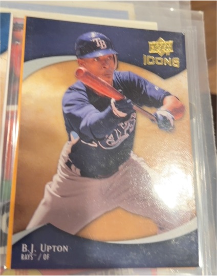2009 Upper Deck Icons #9 B.J. Upton — front