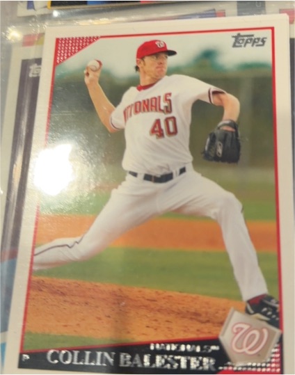 2009 Topps #192 Collin Balester — front
