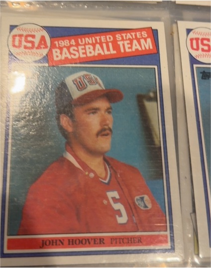 1985 Topps #397 John Hoover — front
