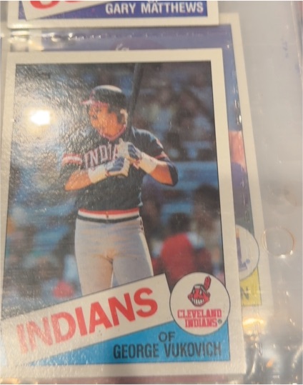 1985 Topps #212 George Vukovich — front