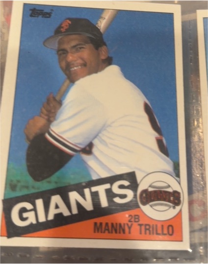 1985 Topps #310 Manny Trillo — front