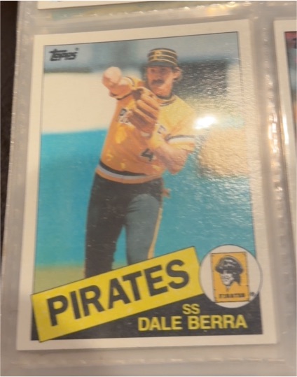 1985 Topps #305 Dale Berra — front