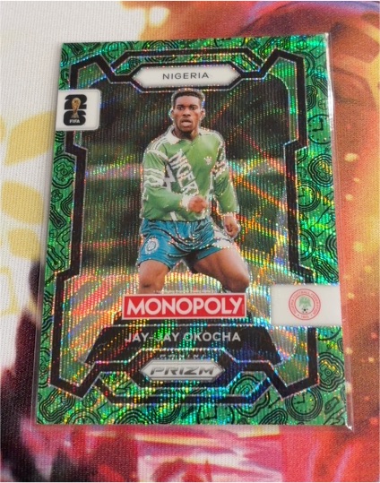 2026 Panini Prizm Monopoly #82 Jay-Jay Okocha — front