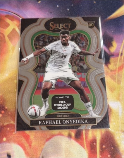 2025-26 Panini Select Road to FIFA World Cup #122 Raphael Onyedika — front