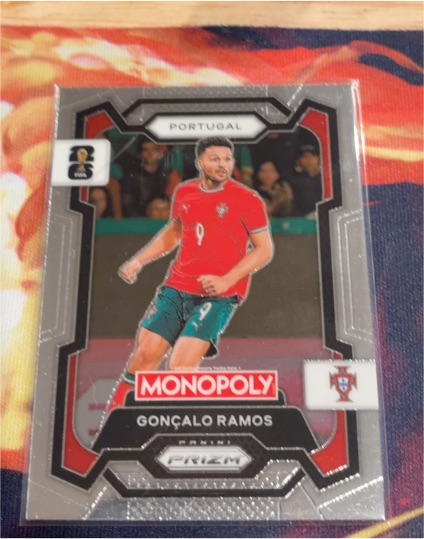 2026 Panini Prizm Monopoly FIFA World Cup #30 Gonçalo Ramos — front