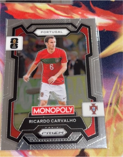 2026 Panini Prizm Monopoly FIFA World Cup #32 Ricardo Carvalho — front