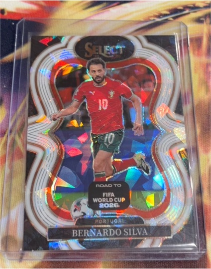 2025-26 Panini Select Road to FIFA World Cup #147 Bernardo Silva — front
