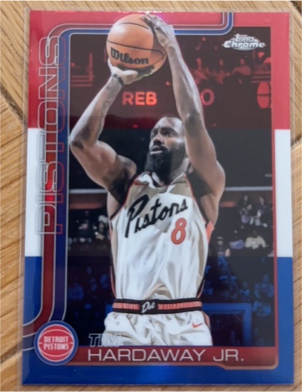 2025-26 Topps Chrome #7 Tim Hardaway Jr. — front