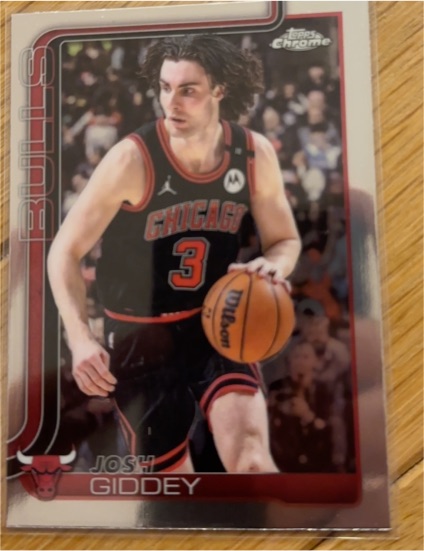 2025 Topps Chrome #48 Josh Giddey — front