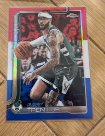 2025-26 Topps Chrome #110 Gary Trent Jr. — front