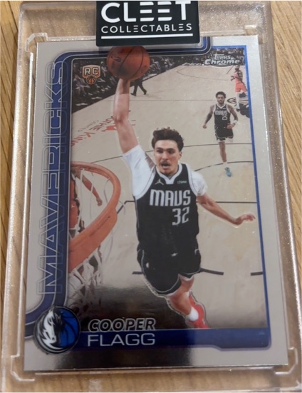 2025 Topps Chrome #151 Cooper Flagg — front