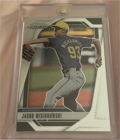2025 Panini Prizm #4 Jacob Misiorowski — front