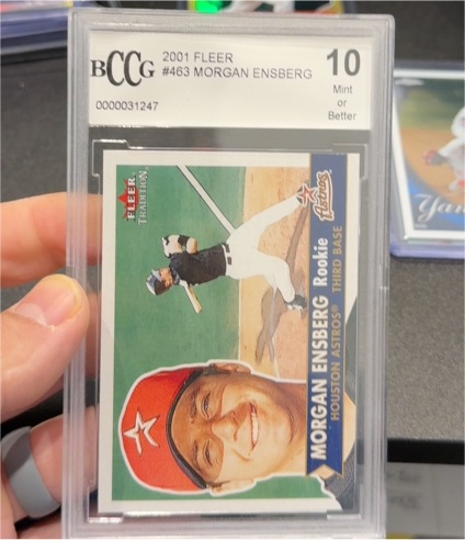 2001 Fleer Tradition #463 Morgan Ensberg — front
