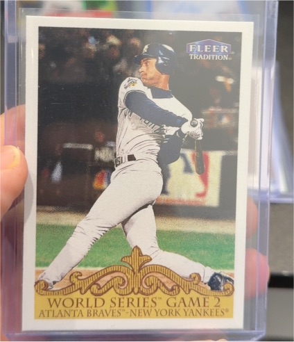 2000 Fleer Tradition #448 Derek Jeter — front